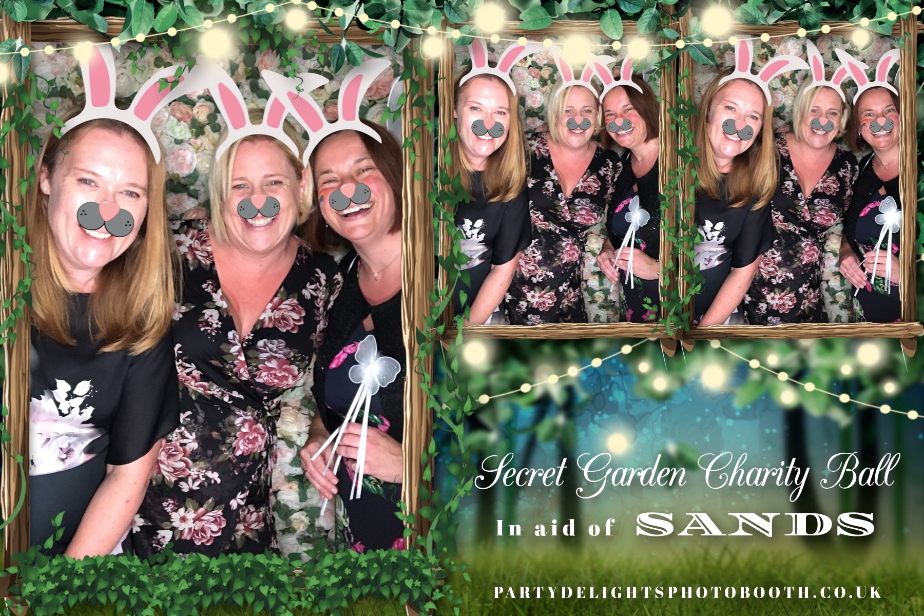 Secret Garden Charity Ball - In aid of SANDS - Prints | View more photos from the event at gallery.partydelightsphotobooth.co.uk/u/PartyDelightsPhotoBooth/Secret-Garden-Charity-Ball-In-aid-of-SANDS-Prints